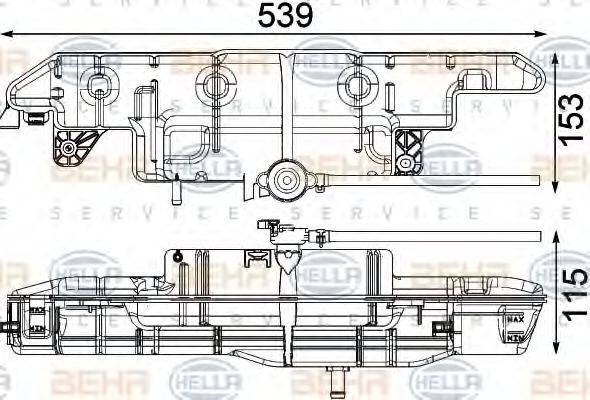 BEHR HELLA SERVICE 8MA 376 751-211