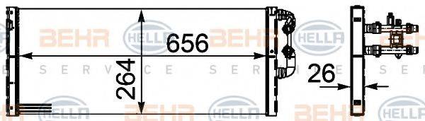 BEHR HELLA SERVICE 8MK 376 754-111