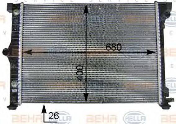 BEHR HELLA SERVICE 8MK 376 754-341