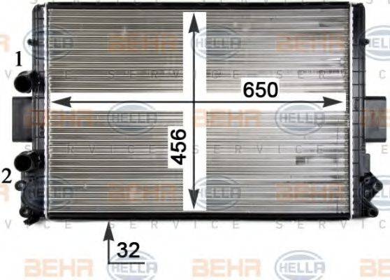 BEHR HELLA SERVICE 8MK 376 754-391