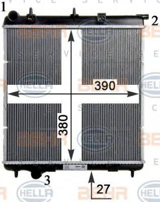 BEHR HELLA SERVICE 8MK 376 754-471