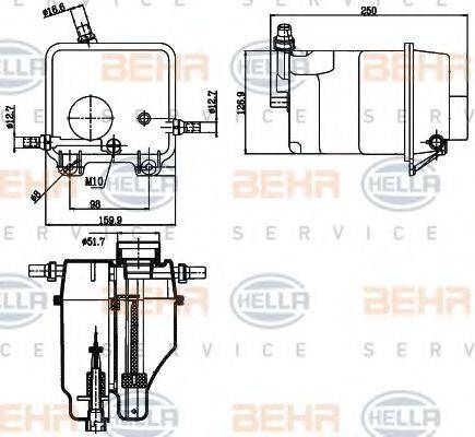 BEHR HELLA SERVICE 8MA 376 755-211