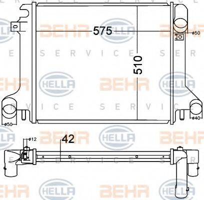 BEHR HELLA SERVICE 8MK 376 758-021