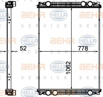 BEHR HELLA SERVICE 8MK 376 761-561