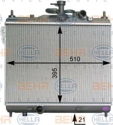 BEHR HELLA SERVICE 8MK 376 762-021