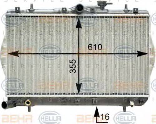 BEHR HELLA SERVICE 8MK 376 762-041