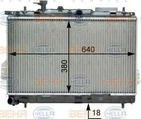 BEHR HELLA SERVICE 8MK 376 762-281