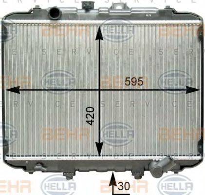 BEHR HELLA SERVICE 8MK 376 762-381