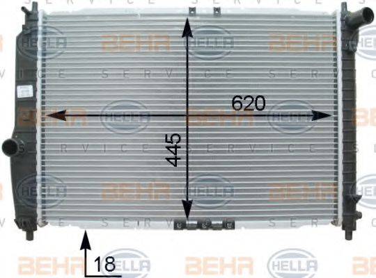 BEHR HELLA SERVICE 8MK 376 762-661
