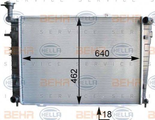 BEHR HELLA SERVICE 8MK 376 763-211
