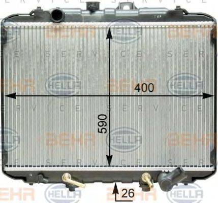 BEHR HELLA SERVICE 8MK 376 763-341