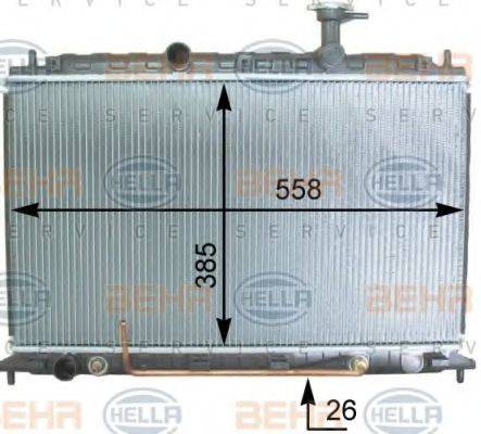 BEHR HELLA SERVICE 8MK 376 763-491
