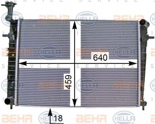 BEHR HELLA SERVICE 8MK 376 763-651