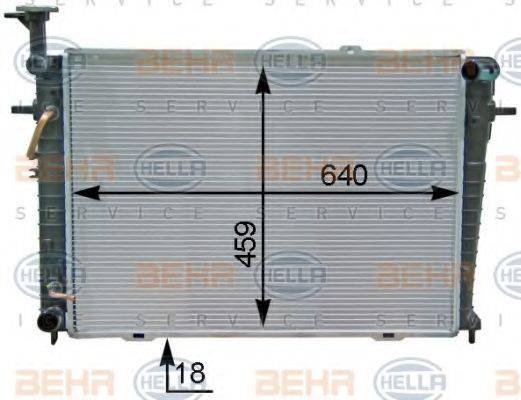 BEHR HELLA SERVICE 8MK 376 763-691