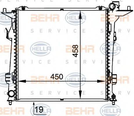 BEHR HELLA SERVICE 8MK 376 764-471