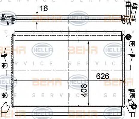 BEHR HELLA SERVICE 8MK 376 764-624