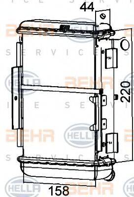 BEHR HELLA SERVICE 8MK 376 765-251