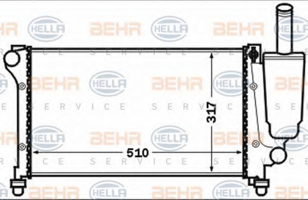 BEHR HELLA SERVICE 8MK 376 767-741