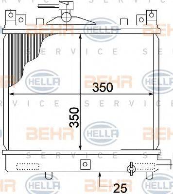 BEHR HELLA SERVICE 8MK 376 772-661