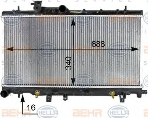 BEHR HELLA SERVICE 8MK 376 787-661
