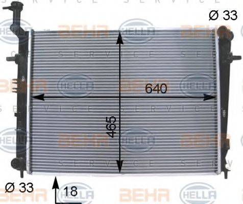 BEHR HELLA SERVICE 8MK 376 790-111