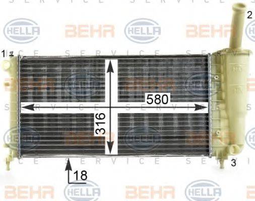 BEHR HELLA SERVICE 8MK 376 900-101
