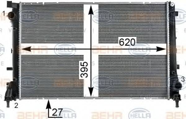 BEHR HELLA SERVICE 8MK 376 900-191