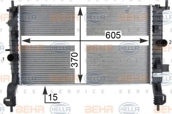 BEHR HELLA SERVICE 8MK 376 910-281