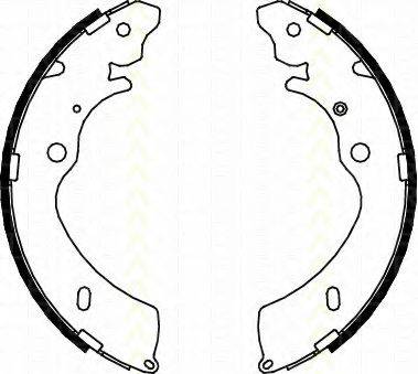 ISUZU 8-97368-253-0 Комплект гальмівних колодок