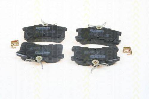 REMSA 1050 02 Комплект гальмівних колодок, дискове гальмо