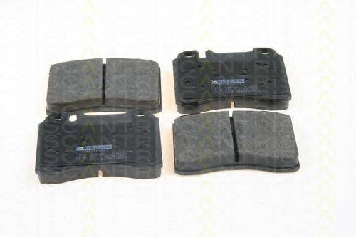 TRISCAN 21153 Комплект гальмівних колодок, дискове гальмо