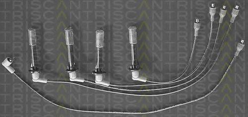 TRISCAN ZEF755 Комплект дротів запалювання