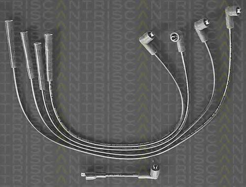 TRISCAN ZEF849 Комплект дротів запалювання