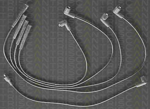 TRISCAN ZEF1376 Комплект дротів запалювання
