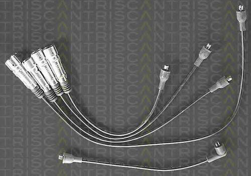 TRISCAN ZEF432 Комплект дротів запалювання