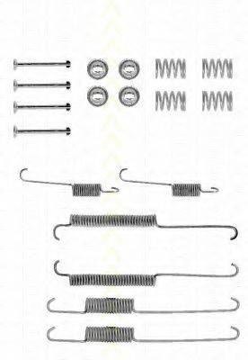 OJD (QUICK BRAKE) 0640 Комплектуючі, гальмівна колодка