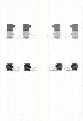 OEMPARTS 0446632010 Комплектуючі, колодки дискового гальма