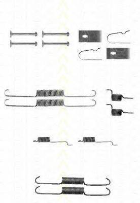 OJD (QUICK BRAKE) 0811 Комплектуючі, гальмівна колодка