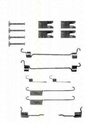 OJD (QUICK BRAKE) 0731 Комплектуючі, гальмівна колодка