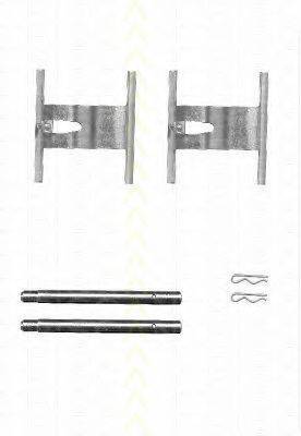 OJD (QUICK BRAKE) 1660 Комплектуючі, колодки дискового гальма