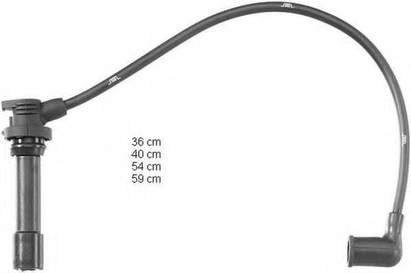 MAZDA Z501-18-140 A Комплект дротів запалювання