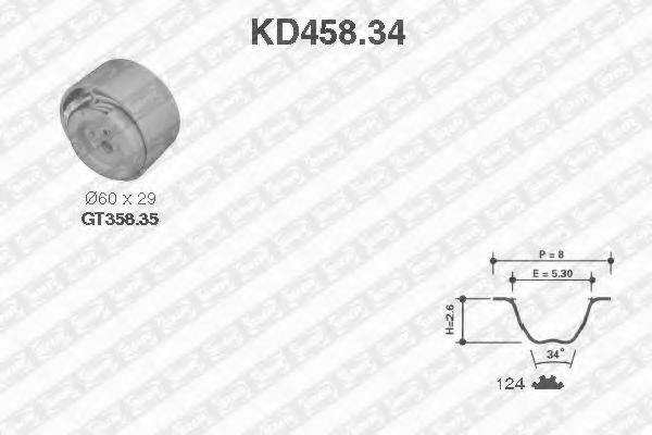 SNR KD458.34