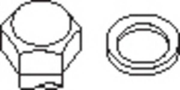 FAI AUTOPARTS B1004 Комплект болтів головки цилідра