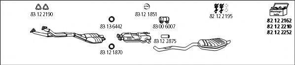 HJS BMW218 Система випуску ОГ