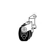 AUDI 4F0253144M Кронштейн, глушник