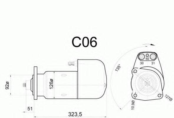 TAM 5568603 Стартер