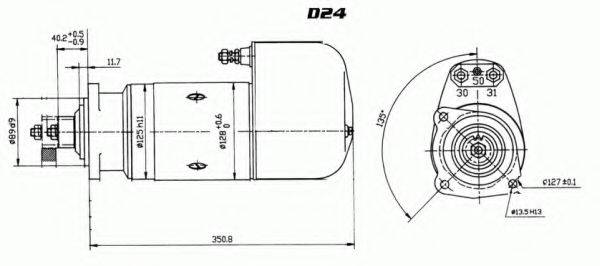 EFEL 22753 Стартер