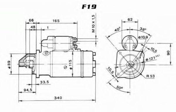 EFEL 13110 Стартер