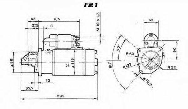 UNIPART 331140 Стартер
