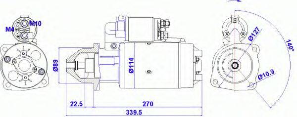 EFEL 37660 Стартер